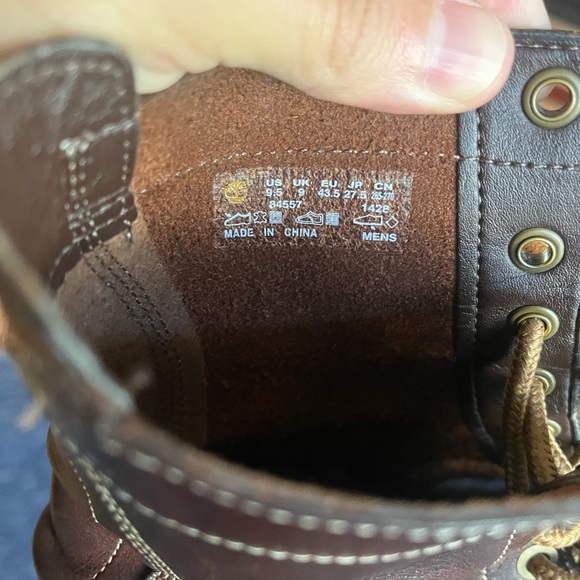 Timberland Earthkeepers Escape 84557 Brown Leather Lace Up Men's Boot 9.5 US - Picture 6 of 9